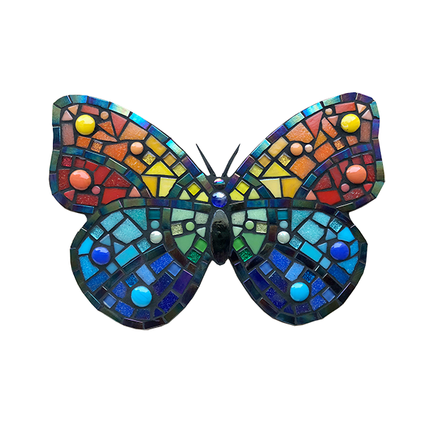 DIY Rainbow Butterfly