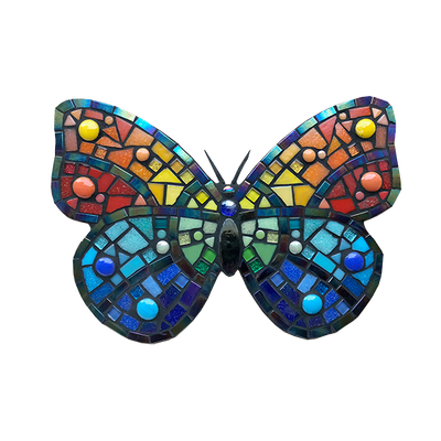 DIY Rainbow Butterfly