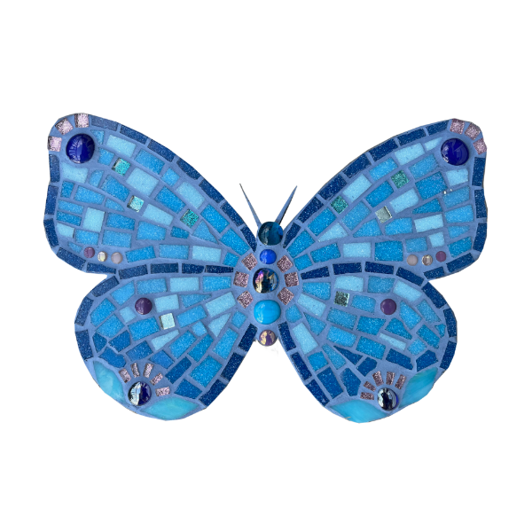 DIY Butterfly Blue