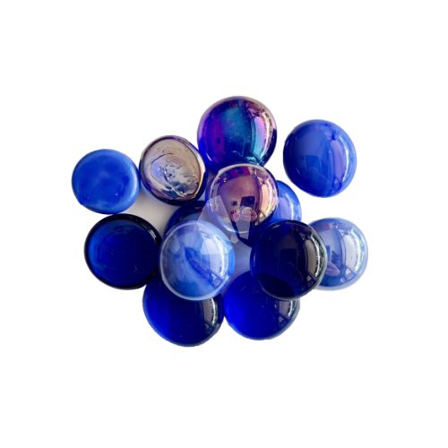Glassnuggets Blue Mix