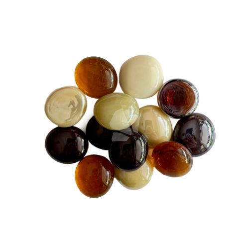 Glassnuggets Brown Mix