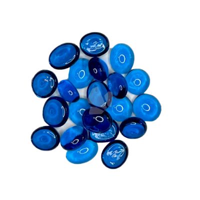 Mini Nuggets Blue Transparant