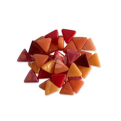 Triangles Orange-Red Mix