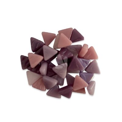 Triangles Purple Mix