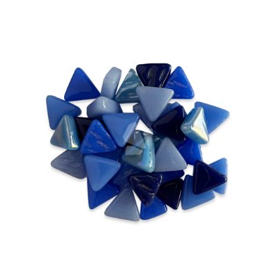 Triangles Blue Mix