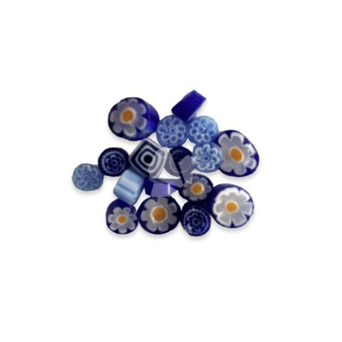 Millefiori Blue Mix