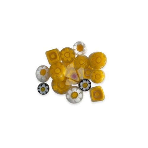 Millefiori Yellow Mix