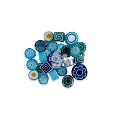 Millefiori Turquoise Mix