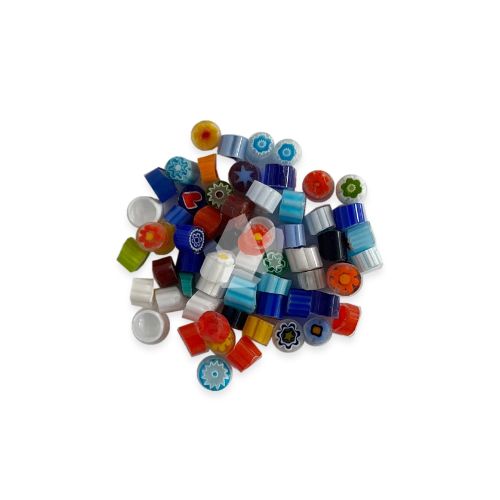 Millefiori Mini Semi-transparent Color Mix