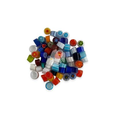 Millefiori Mini Semi-transparent Color Mix