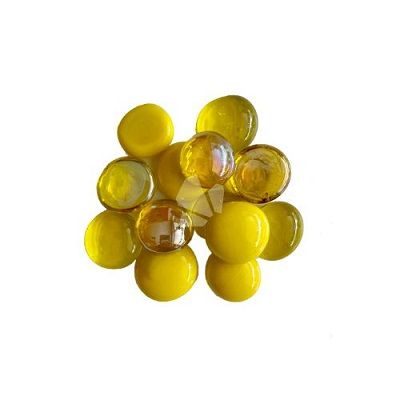 Glassnuggets Yellow Mix