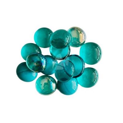 Glassnuggets Teal Mix