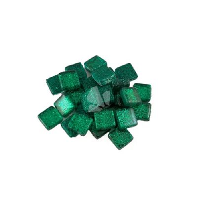 Green Glitter - 10 mm