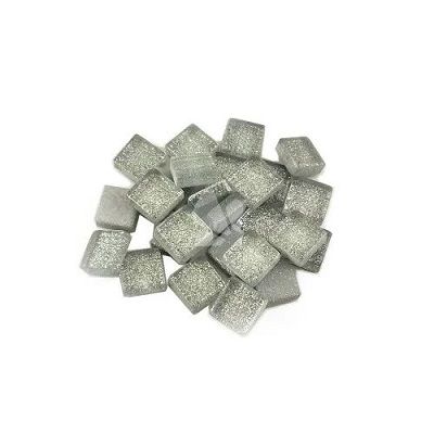 Silver Glitter - 10 mm