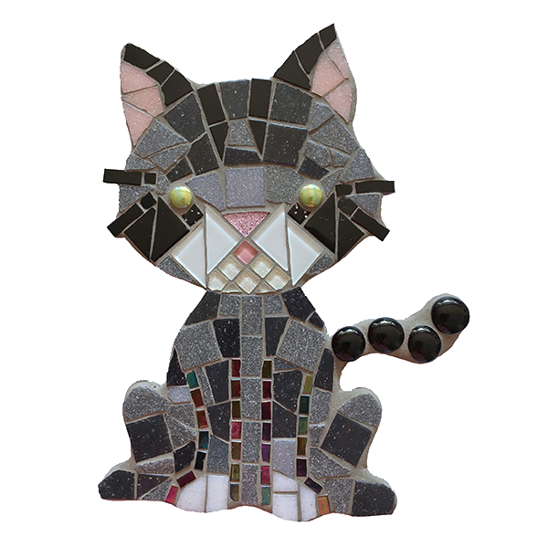DIY Grey Cat