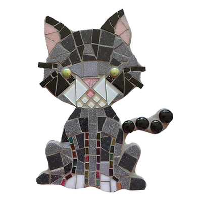 DIY Grey Cat