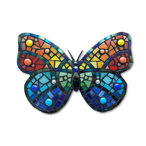 DIY Rainbow Butterfly