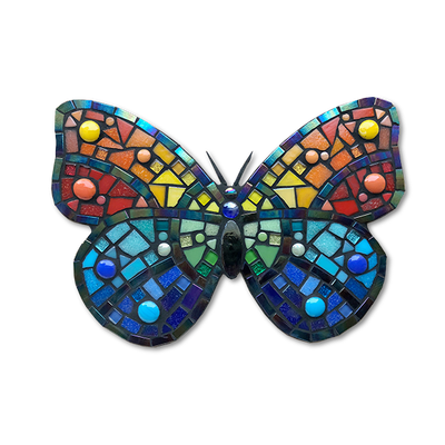 DIY Rainbow Butterfly