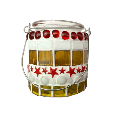 DIY Lantern Stars Red