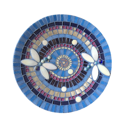 DIY Dish Blue Lavender