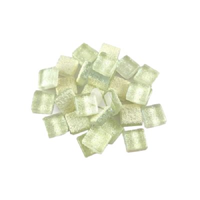 White Glitter - 10 mm