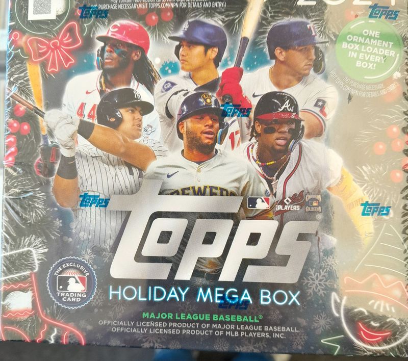 2024 Topps Baseball Holiday Mega Box Sealed