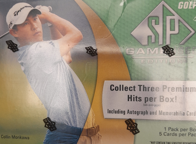 2024 Upper Deck SP Game Used Golf Hobby Box Sealed