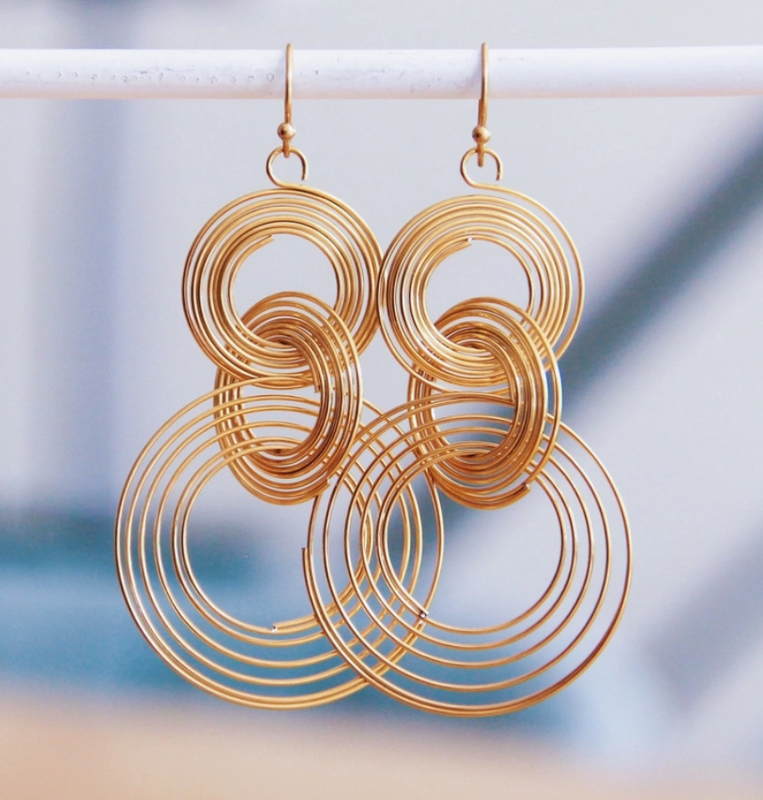 Boucles d'oreilles ALICE