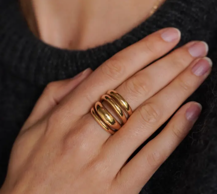 Bague multi rangs LISA