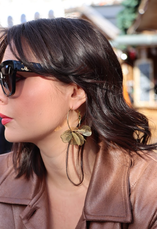 Boucles d'oreilles FLORA