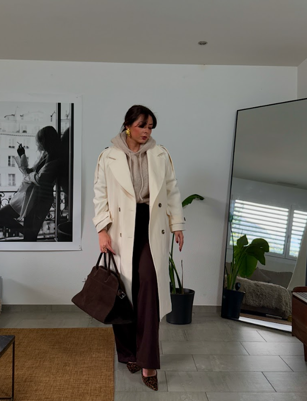 Manteau long OLIVER en laine