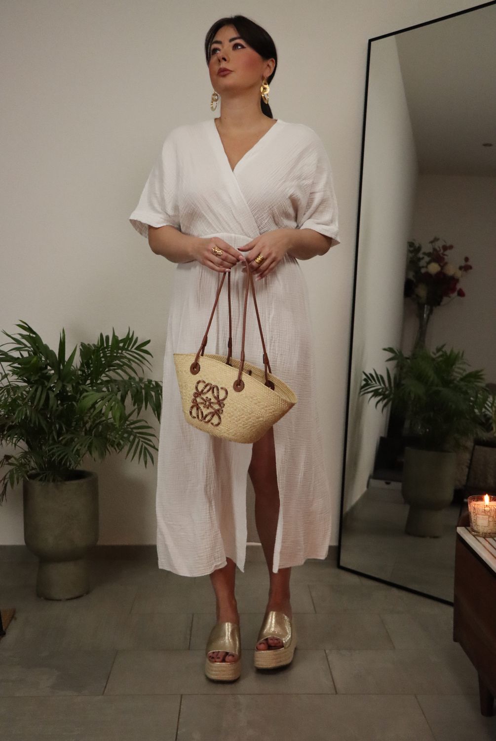 Robe en gaze de coton ROMY
