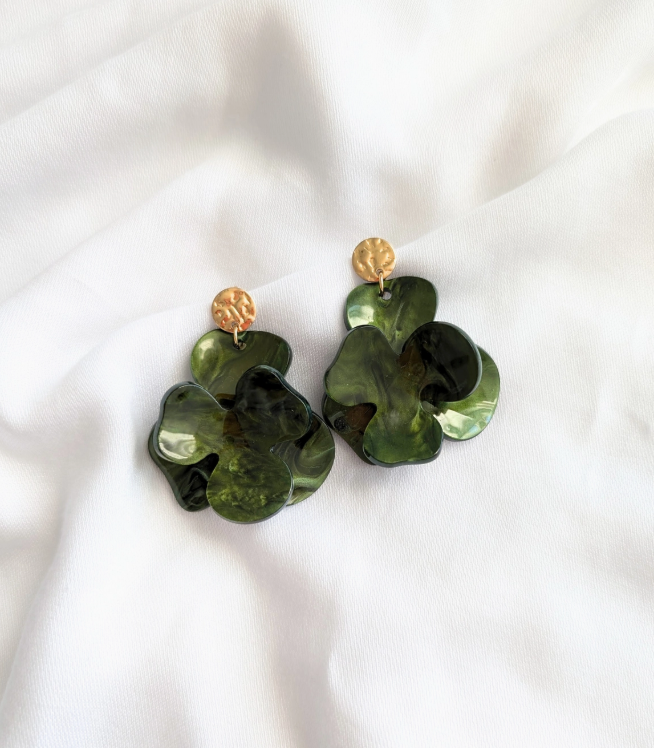 Boucles d'oreilles CAMELIA