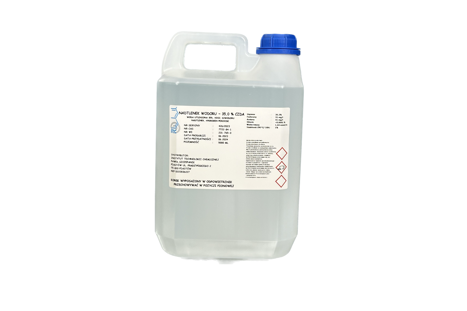 Nadtlenek wodoru 35% 5000 ml