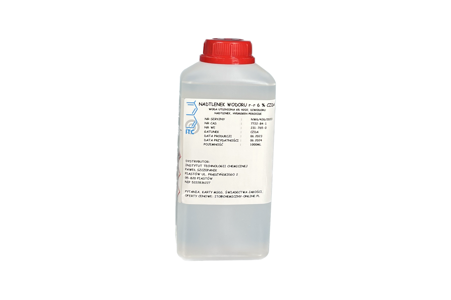 NADTLENEK WODORU 6% 1000ML
