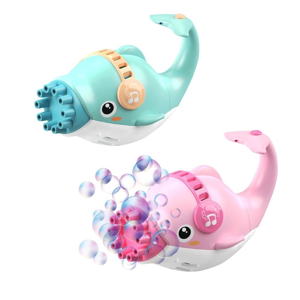 CUTE DOLPHIN BUBBLE MACHINE