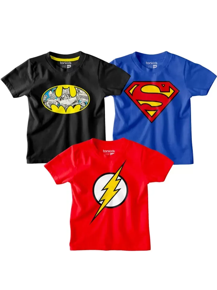 Pack Of 3 Boys Avengers Printed T-shirt