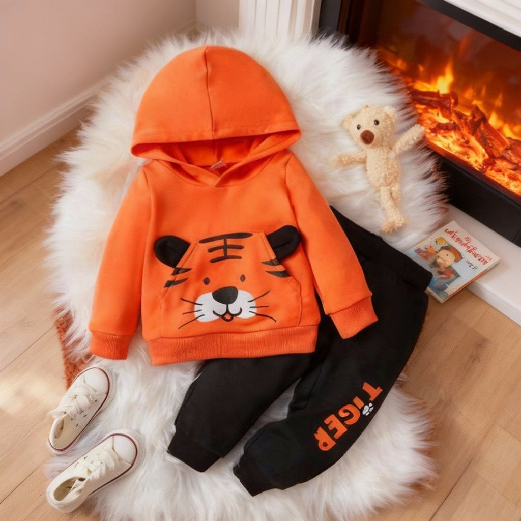 প্রিমিয়াম Hoodie Pant Set-WC-29OR