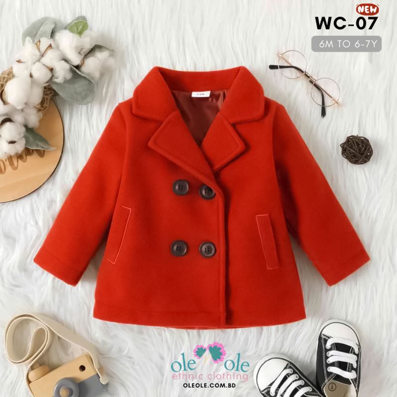 প্রিমিয়াম Winter Wool Coat-WC-05CO