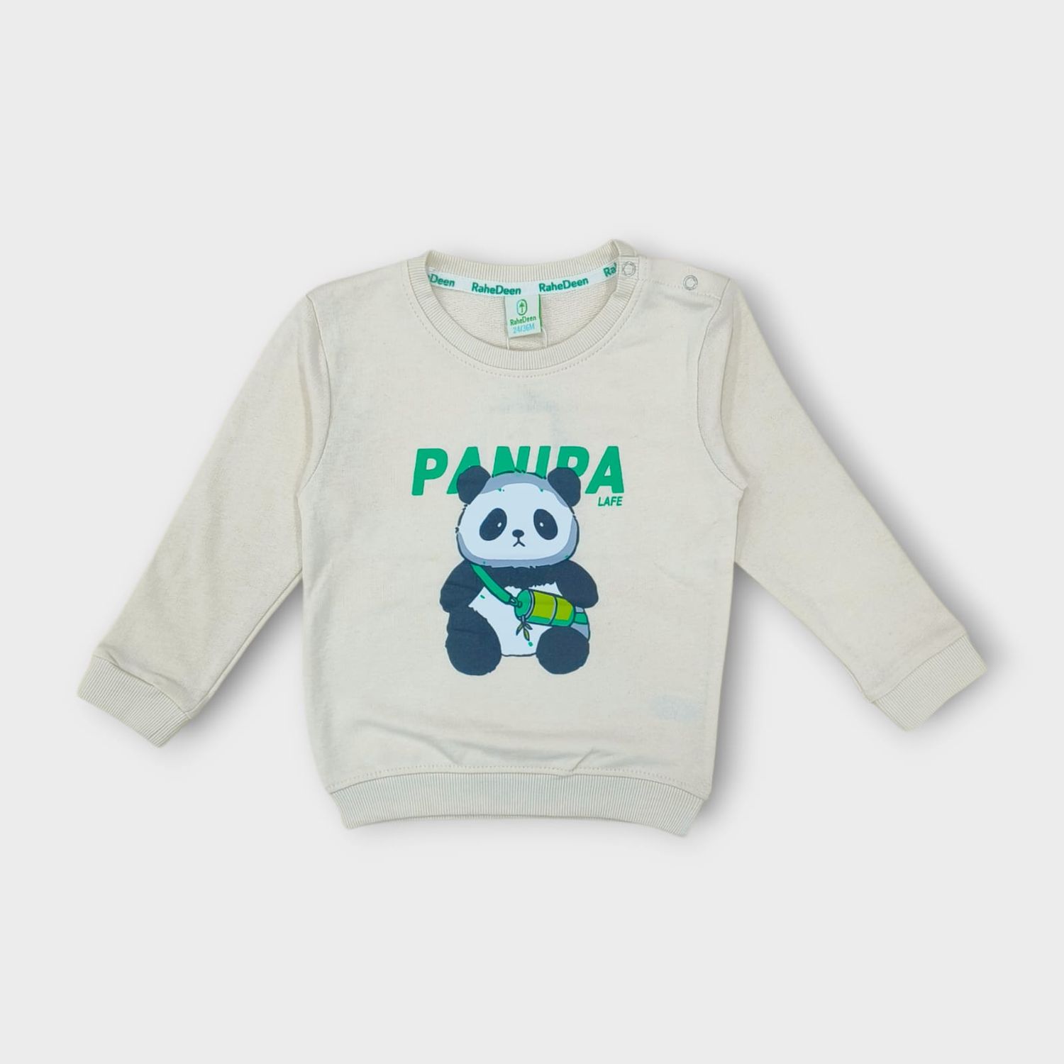 Winter Panda Print Sweatshirt
