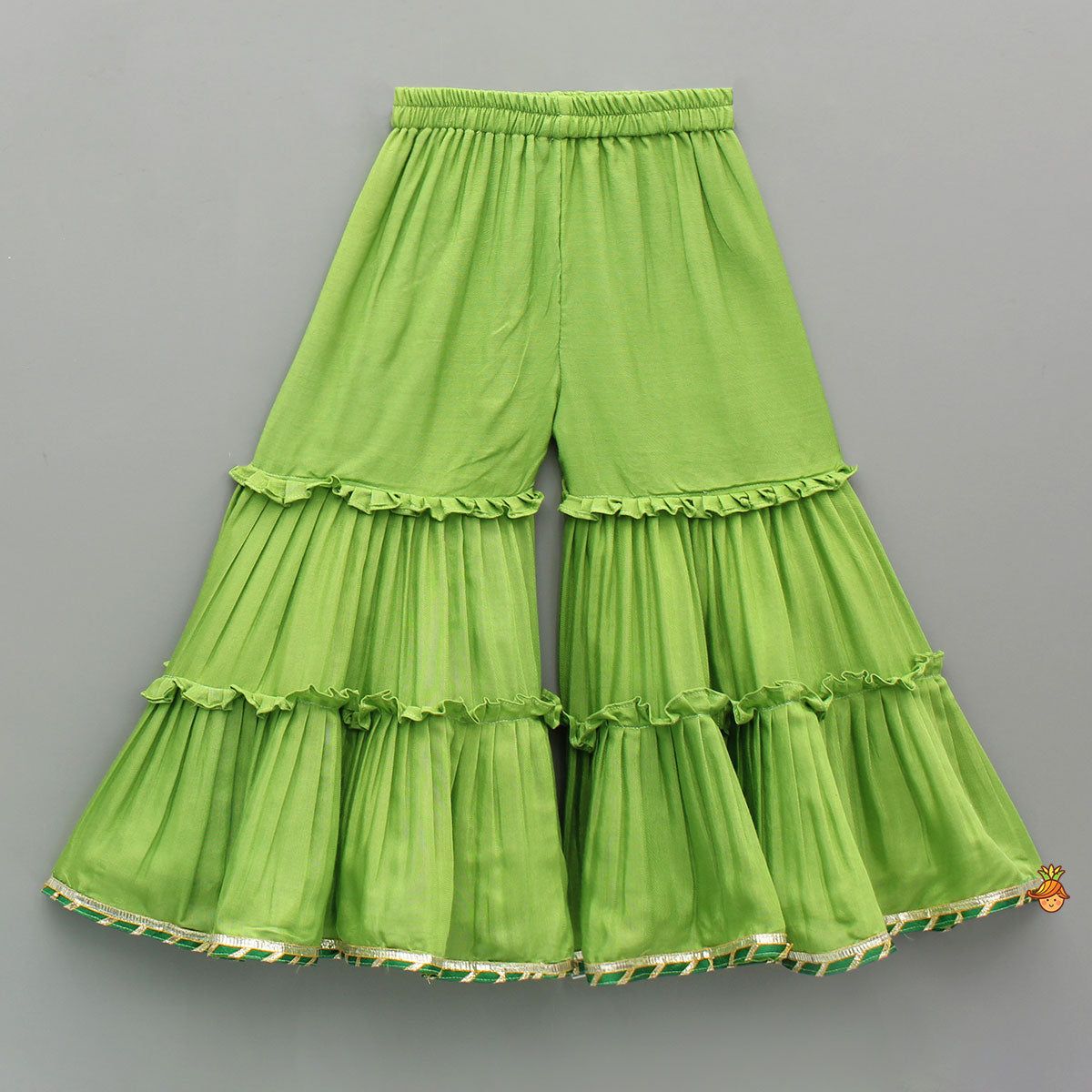 Kurti And Ruffled Sharara | AZ-688