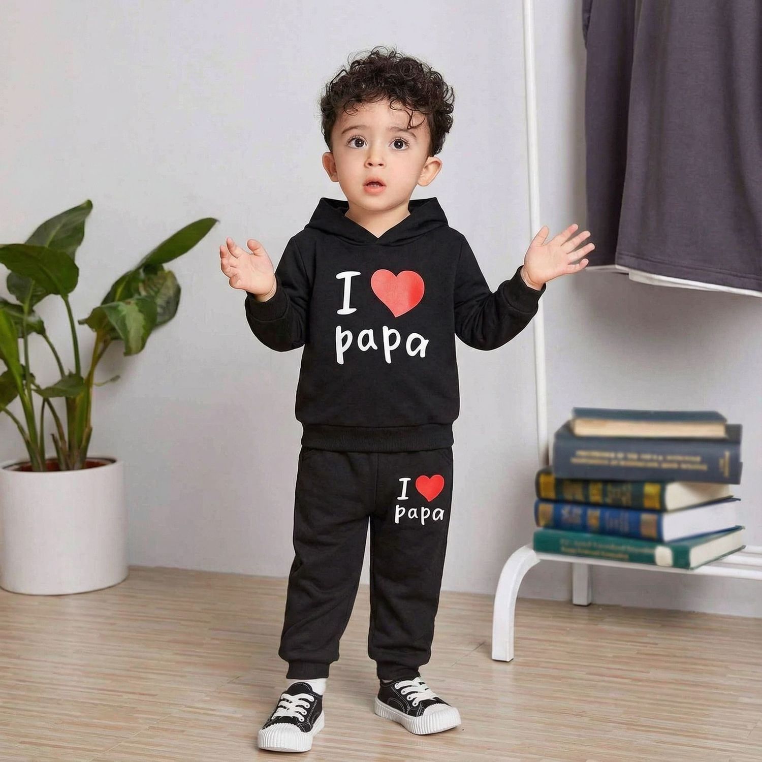 প্রিমিয়াম Hoodie Pants Set-WC-27