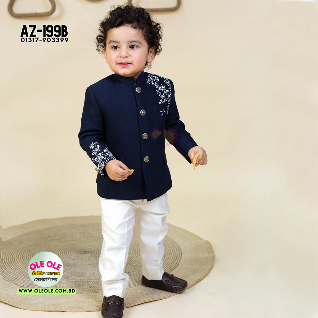AZ-199Blue | Prince &amp; Pant Set