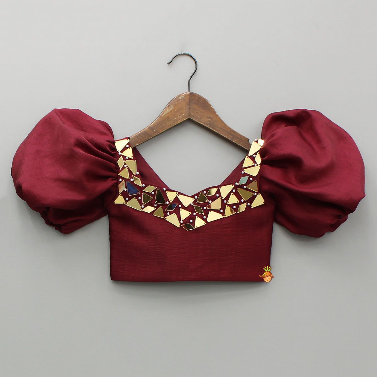 Girls Top With Lace Lehenga | AZ-691