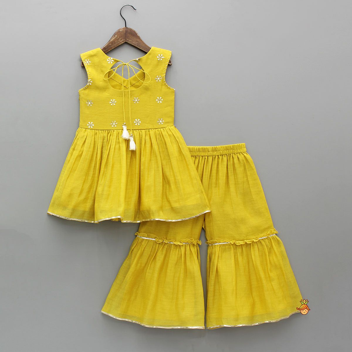 Girls Kurti With Sharara | AZ-780