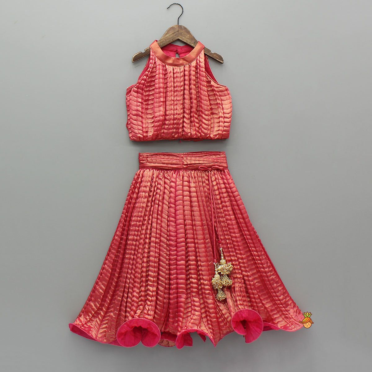 Girls Top With Lehenga | AZ-785