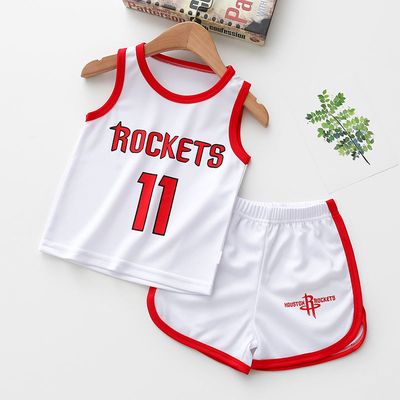 Sleeveless Baby Sport T-shirt 2pcs Sets
