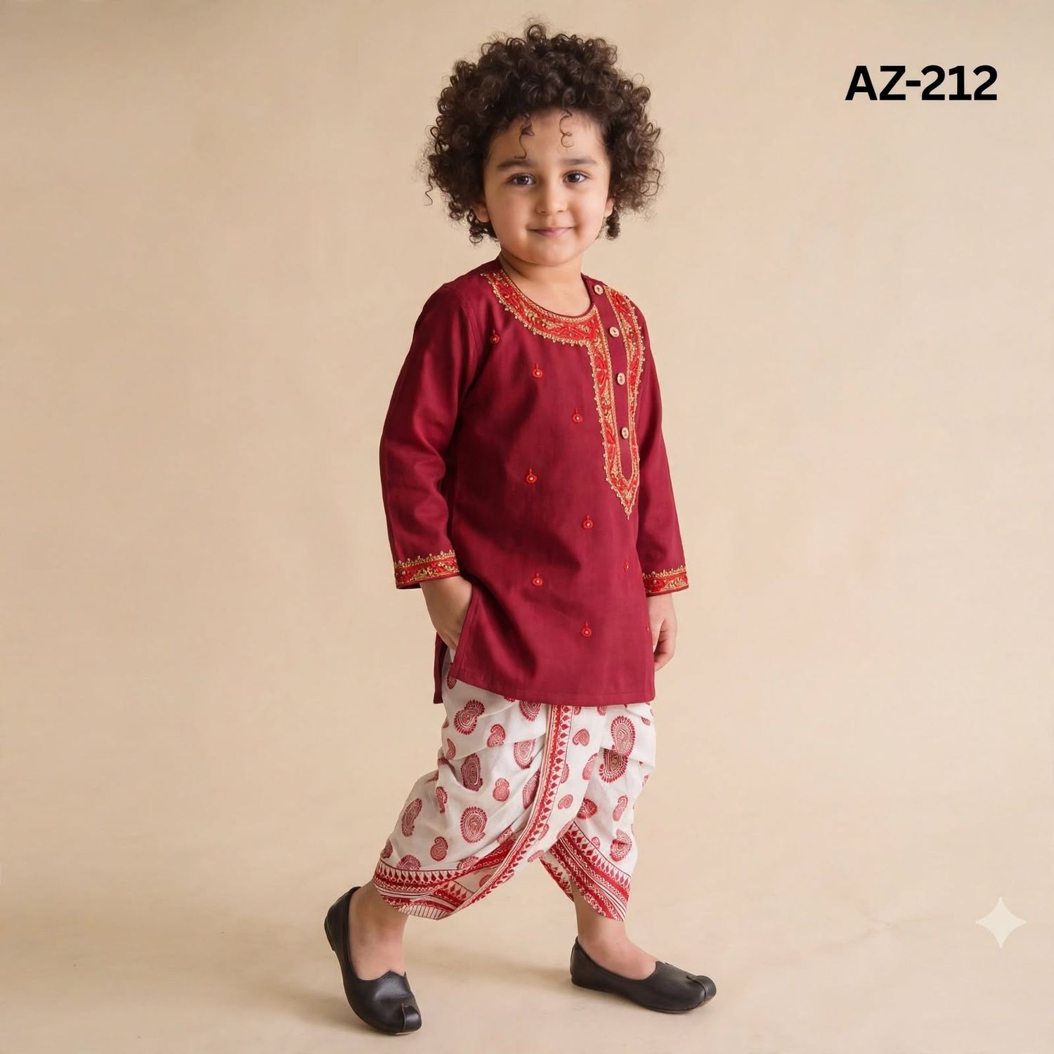 AZ-212L | Premium Dhoti Set