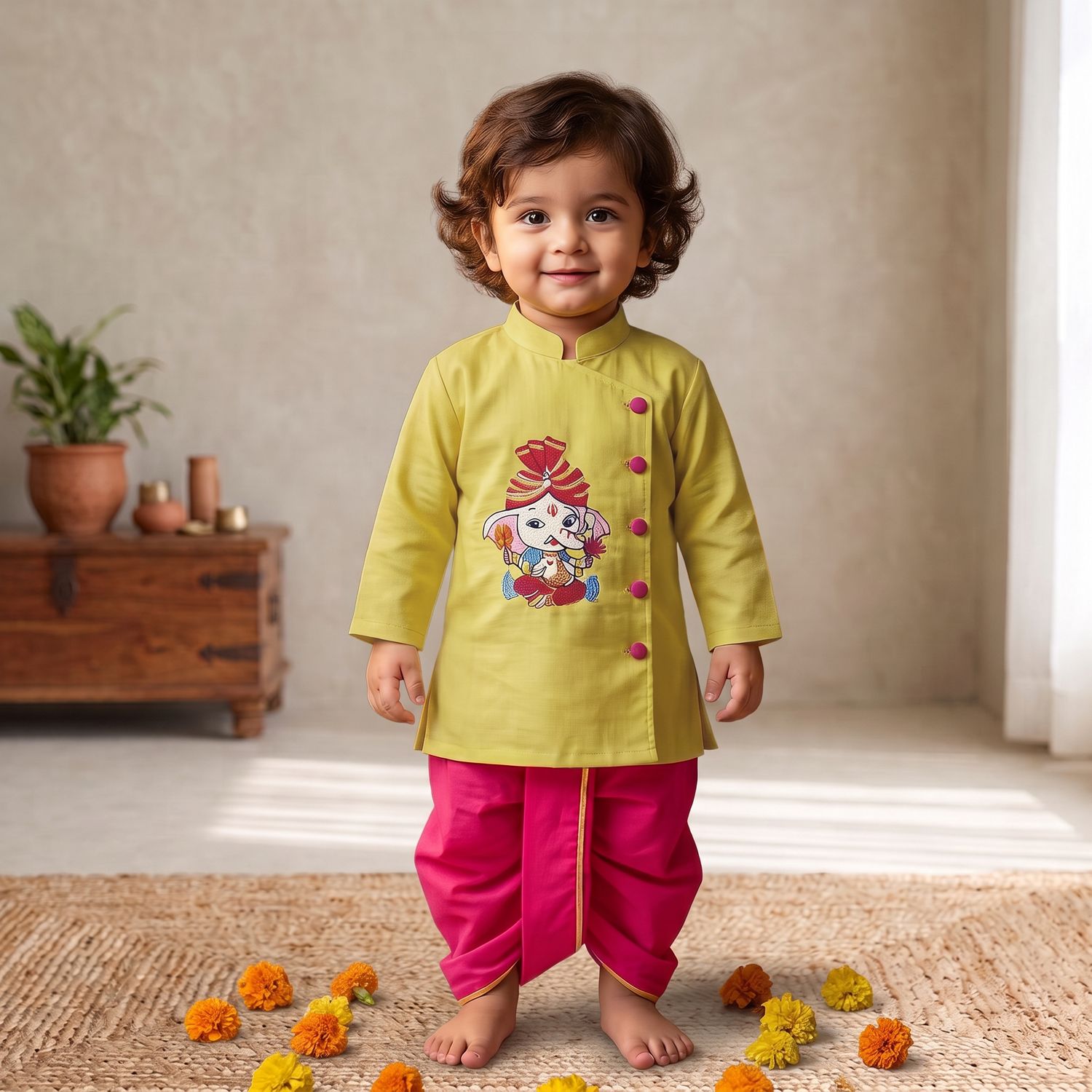 AZ-307P | Premium Dhoti Set