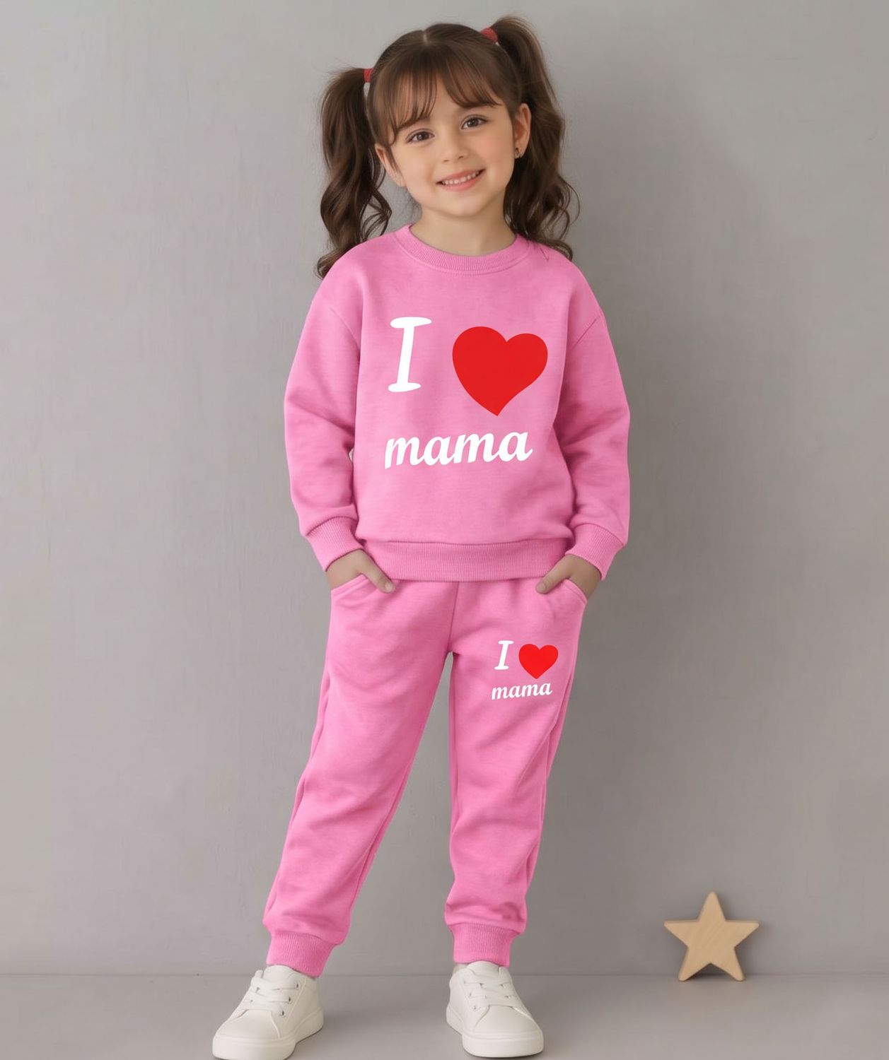 Winter Girls Hoodie Set-WI19L